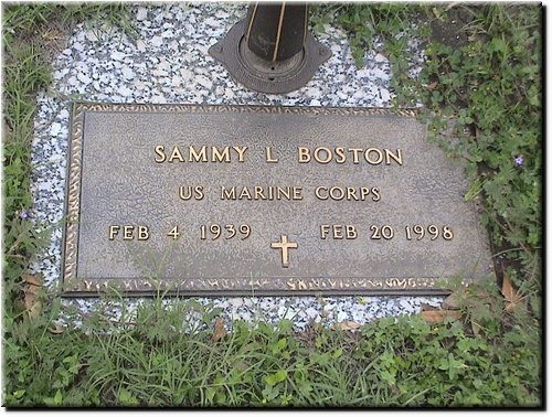 Boston, Sammy (military marker).JPG