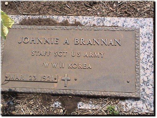 Brannan, Johnnie (military marker).JPG