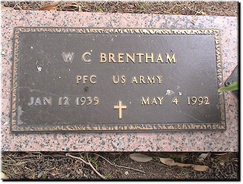 Brentham, W C (military marker).JPG