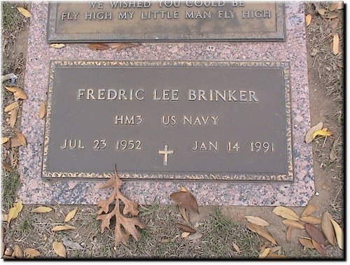 Brinker, Fredric Lee (military marker).JPG