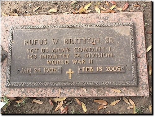 Britton, Rufus Sr (military marker).JPG