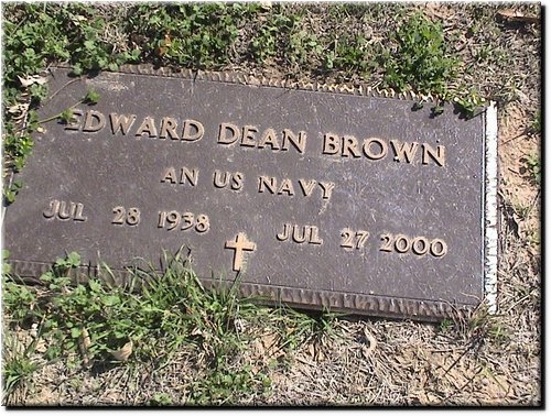 Brown, Edward Dean (military marker).jpg