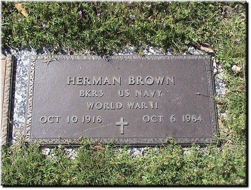 Brown, Herman (military marker).JPG