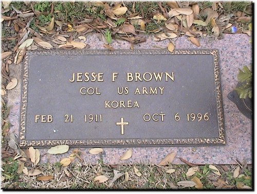 Brown, Jesse (military marker).JPG