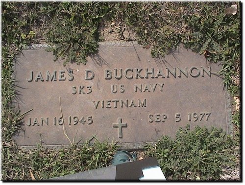 Buckhannon, James D (military marker).JPG