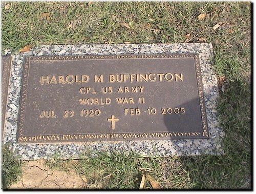 Buffington, Harold (military marker).JPG