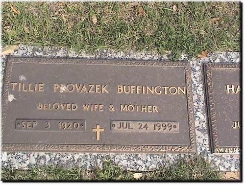 Buffington, Tilie Provazek.JPG