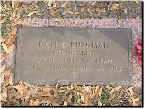 Burgman, Don (military marker).JPG