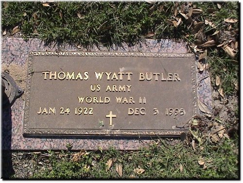 Butler, Thomas Wyatt (military marker).JPG