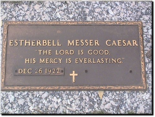 Caesar, Estherbell Messer.JPG