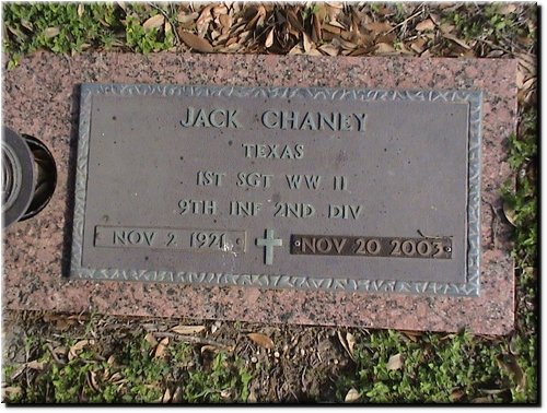 Chaney, Jack (military marker).JPG