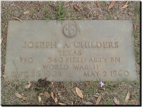 Childers, Joseph (military marker).JPG