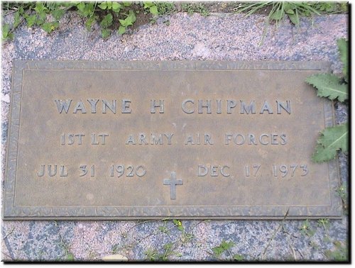 Chipman, Wayne (military marker).JPG