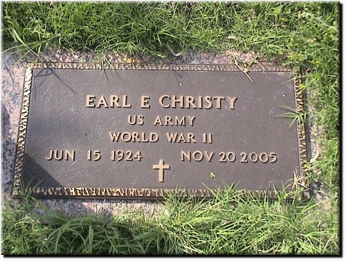 Christy, Earl (military marker).JPG