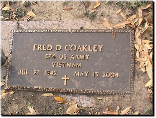 Coakley, Fred (military marker).JPG