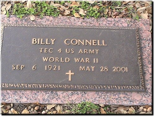 Connell, Billy (military marker).JPG