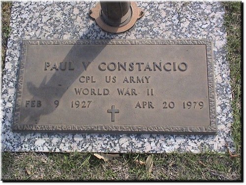 Constancio, Paul (military marker).JPG