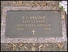 Arnold, D L (military marker).JPG