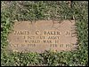 Baker, James C Jr (military marker).JPG