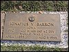 Barron, Ignatius (military marker).JPG