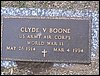 Boone, Clyde (military marker).JPG