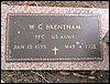 Brentham, W C (military marker).JPG