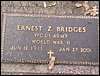 Bridges, Ernest (military marker).JPG