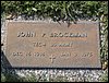 Brockman, John P (military marker).JPG