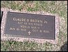 Brown, Claude Jr (military marker).JPG