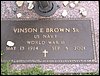 Brown, Vinson Sr (military marker).JPG