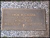 Caesar, Jack B (military marker).JPG