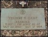 Camp, Vernon (military marker).JPG