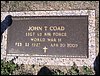 Coad, John T (military marker).JPG