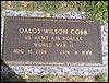 Cobb, Dalos Wilson (military marker).JPG