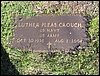 Crouch, Luther Pleas (military marker).JPG