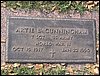 Cunningham, Artie (military marker).JPG