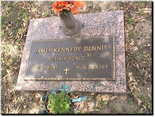 Dennis, James Kennedy (military marker).JPG