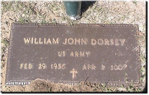 Dorsey,William John (military marker).JPG