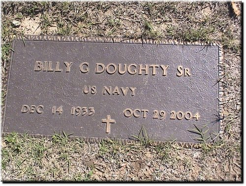 Doughty, Billy G Sr (military marker).JPG