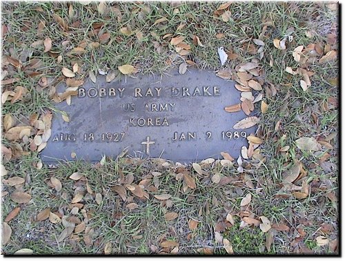 Drake, Bobby Ray (military marker).JPG