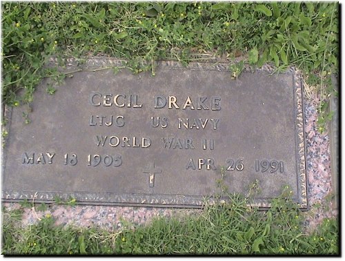 Drake, Cecil (military marker).JPG