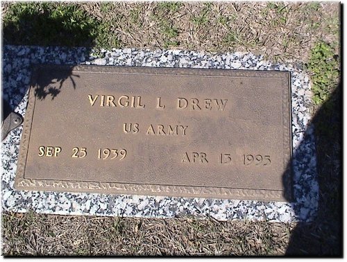 Drew, Virgil (military marker).JPG