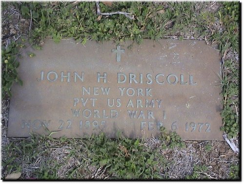 Driscoll, John H (military marker).JPG