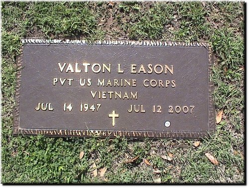 Eason, Valton (military marker).JPG