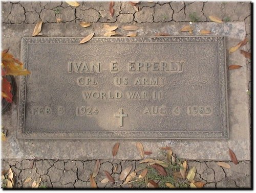 Epperly, Ivan (military marker).JPG