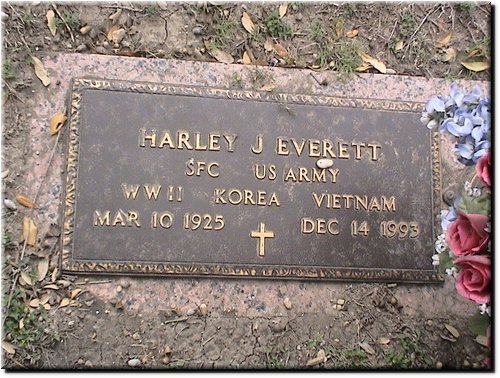 Everett, Harley (military marker).JPG