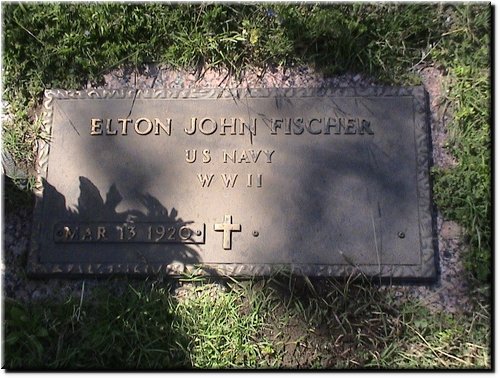 Fischer, Elton John (military marker).JPG