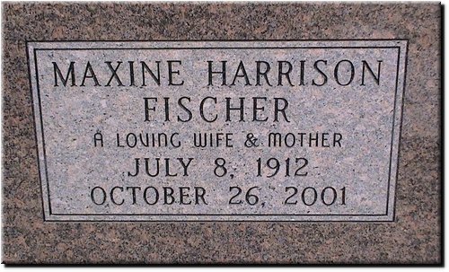 Fischer, Maxine Harrison.JPG