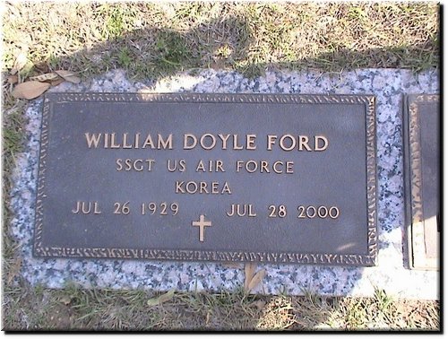 Ford, William Doyle (military marker).JPG