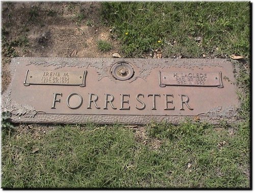 Forrester, Irene and H LaClede.JPG